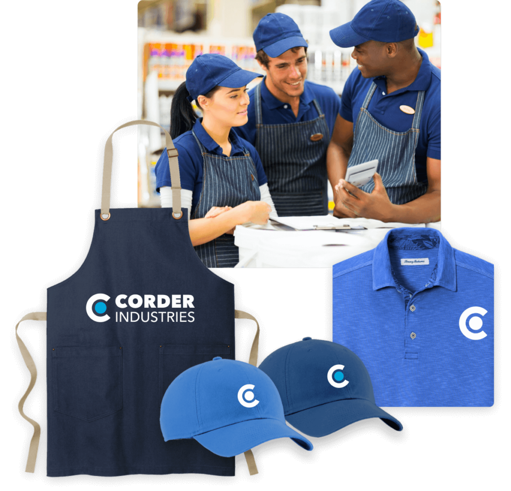 Streamline employee apparel and uniform ordering with an online company store
